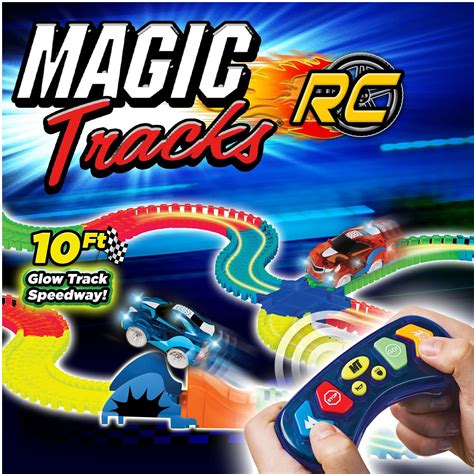 Magic tracks cars wiht remote